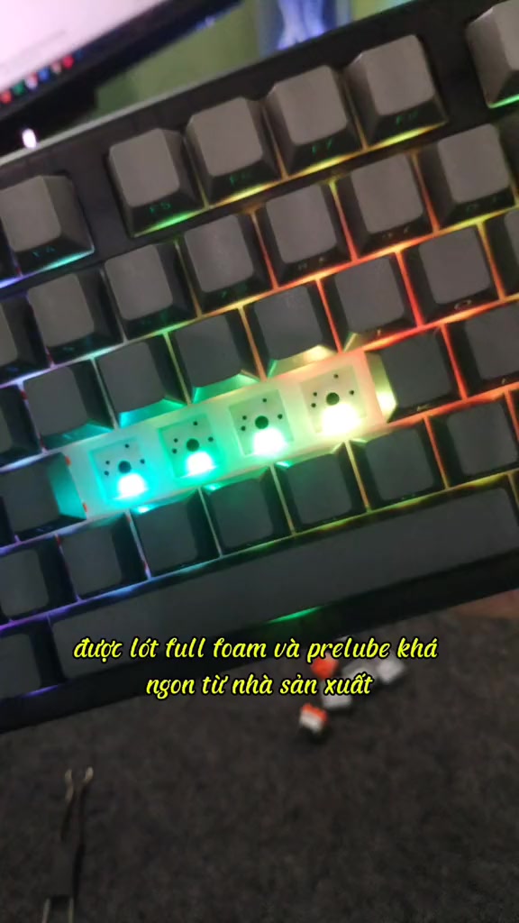 Bàn phím cơ không dây AULA F87 - Hỗ trợ hotswap - LED RGB nhiều chế độ - 3 mode kết nối tiện lợi | BigBuy360 - bigbuy360.vn