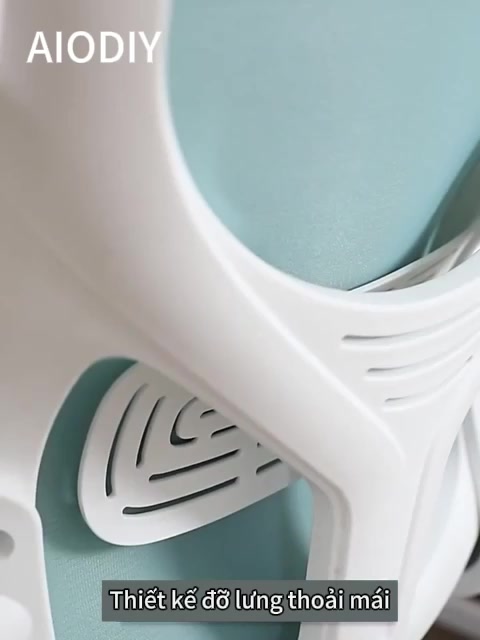 Ghế văn phòng AIODIY Ghế công thái học Có thể xoay, điều chỉnh độ cao có bánh xe | BigBuy360 - bigbuy360.vn