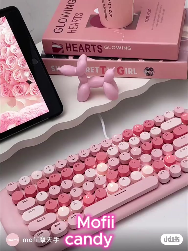 Bàn Phím Không Dây Mofii Candy Sweet Cho Điện Thoại, Máy Tính Bảng, Máy Tính Laptop, PC | BigBuy360 - bigbuy360.vn