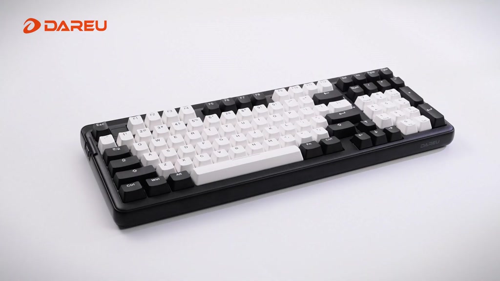Bàn phím quang cơ Gaming DAREU EK98X PBT BLACK-GREY (WATERPROOF, OPTICAL sw, MULTI LED) | BigBuy360 - bigbuy360.vn