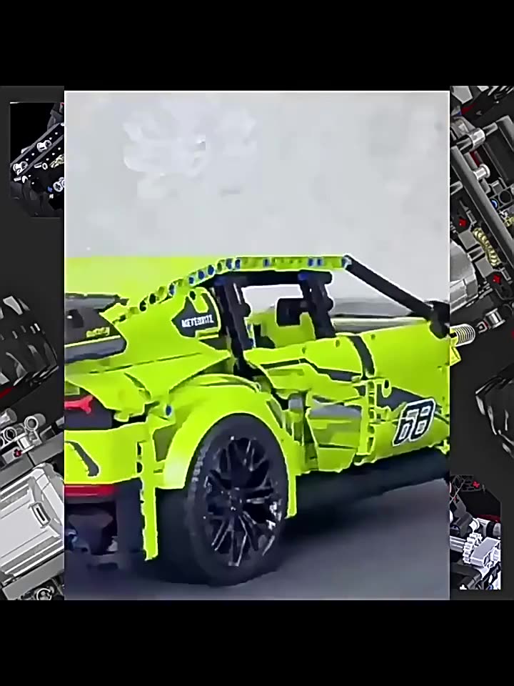 Mô hình khối xây dựng lắp ráp xe địa hình MOYU Lamborghini URUS