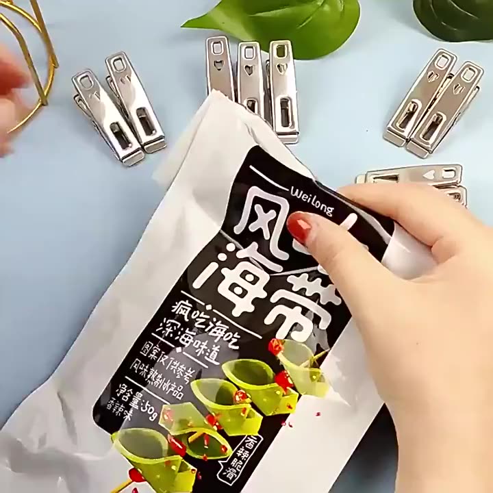 Combo 20 Kẹp Inox 304 Phơi Quần Áo