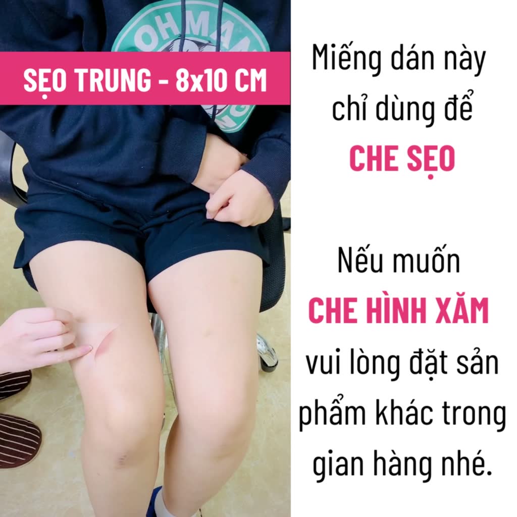 Miếng dán che sẹo che khuyết điểm Nhật Bản Sakura tiệp màu da, nhiều size nhiều màu | BigBuy360 - bigbuy360.vn