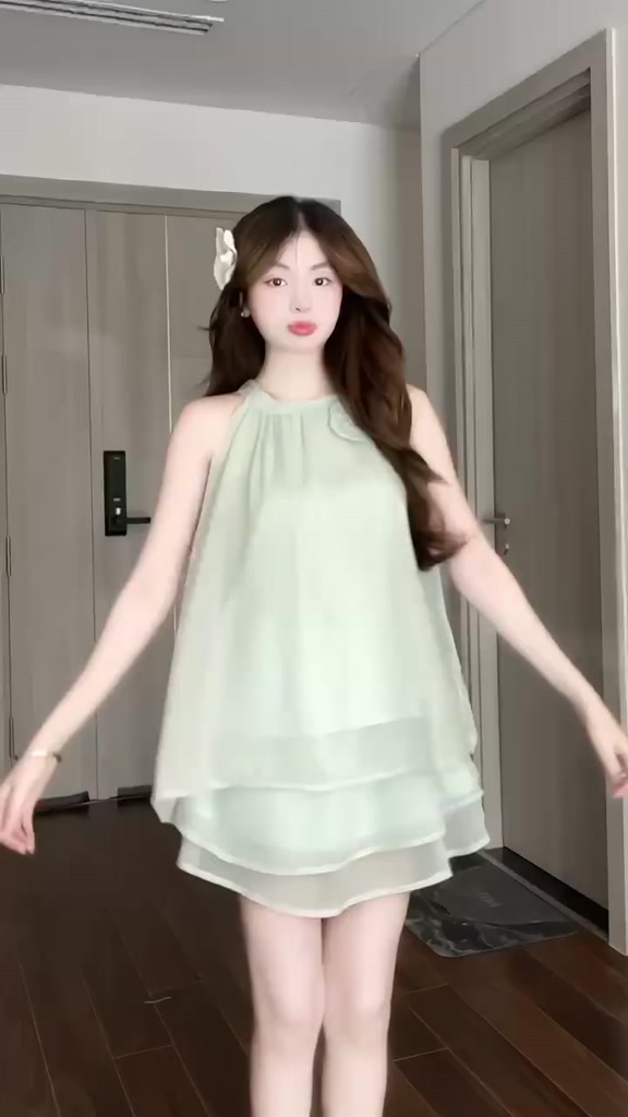 Set áo kiểu tiểu thư chất voan tơ kèm chân váy xoè bánh bèo nữ tính B378 SUTANO | BigBuy360 - bigbuy360.vn