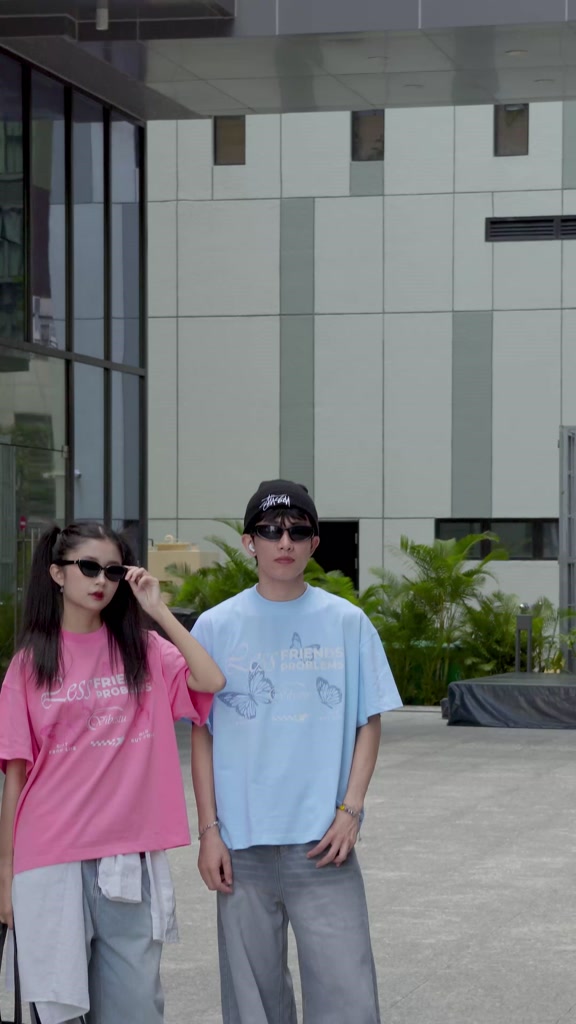 Áo Thun Local Brand VIBESTU "Friends Problems", Áo Thun Boxy Form Rộng Unisex 250Gsm 100% Cotton | BigBuy360 - bigbuy360.vn
