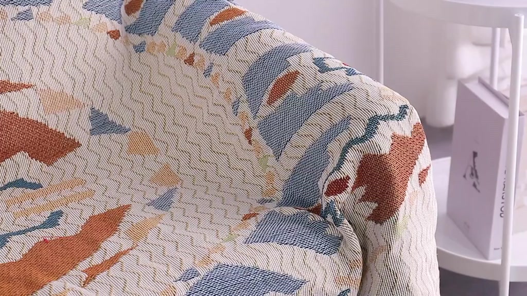 Khăn thảm phủ ghế sofa họa tiết thổ cẩm