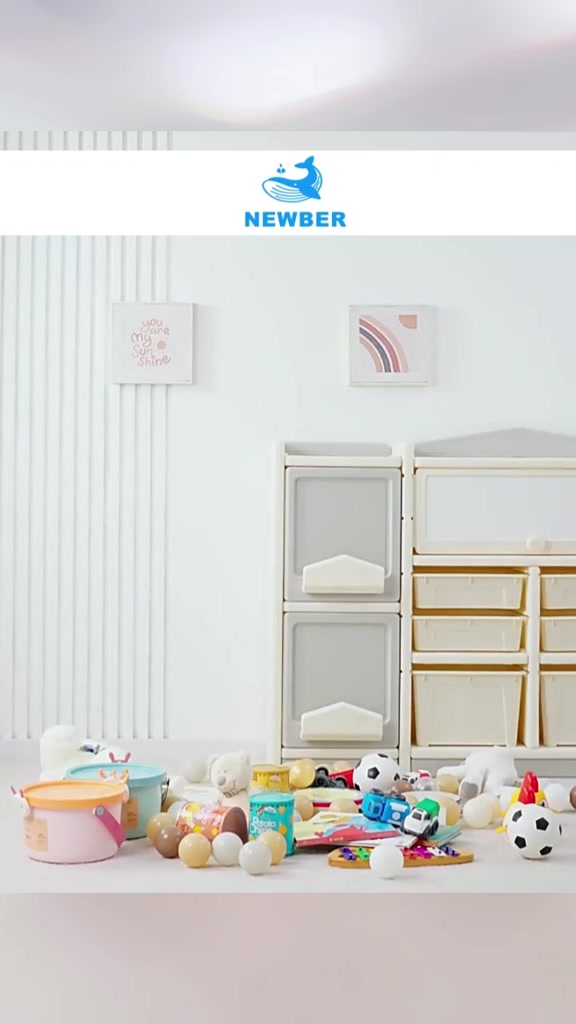 Kệ đồ chơi ô tô Bus, tủ kệ ô tô BABYPODS, Kệ đồ chơi tuần lộc, cá voi