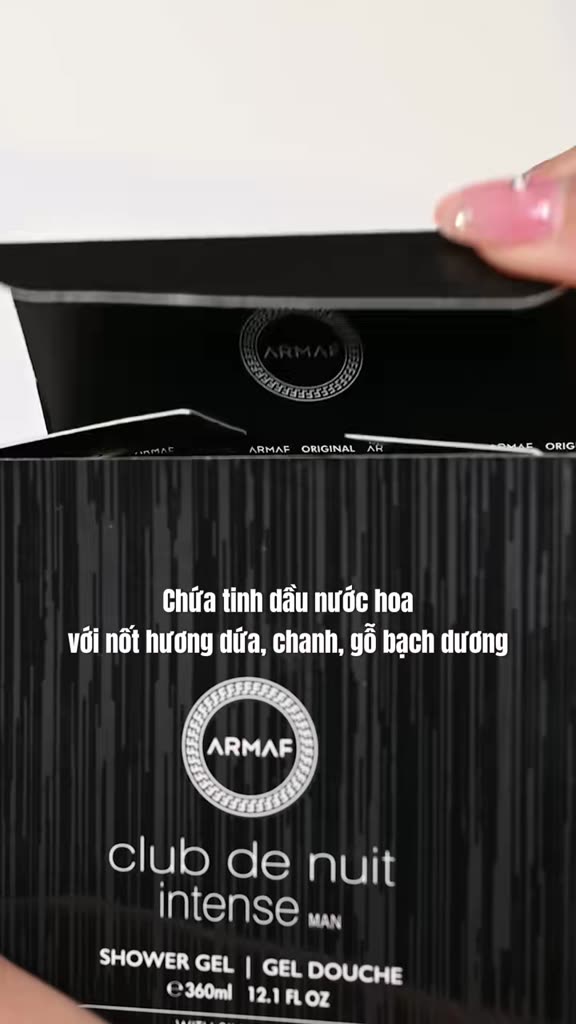 Sữa Tắm Hương Nước Hoa Nam Armaf Club De Nuit Woman - Intense Man Shower Gel 360ML | BigBuy360 - bigbuy360.vn