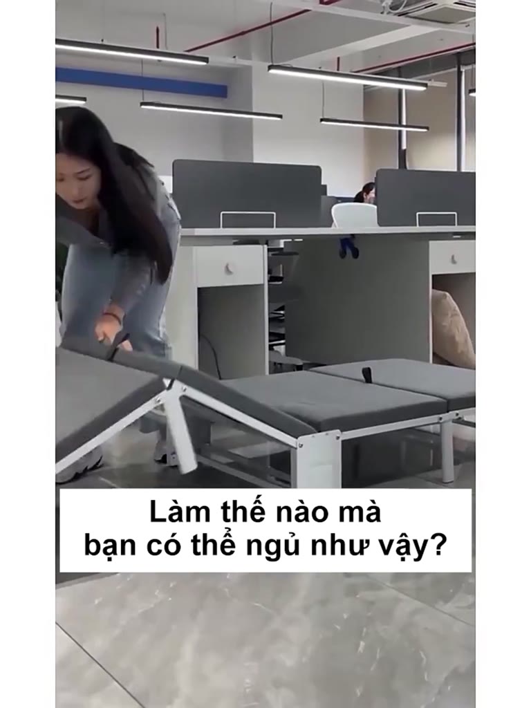 HEINO Giường Gấp Ngủ Trưa Văn Phòng Thông Minh Không Cần Lắp đặt Có Bánh Xe Di Chuyển Dễ Dàng Tiết Kiệm Không Gian | BigBuy360 - bigbuy360.vn