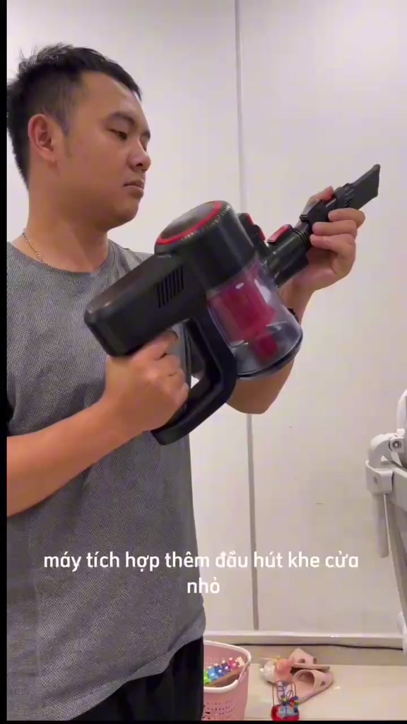 Máy hút bụi, Máy Lau nhà cầm tay không dây P8 Creen