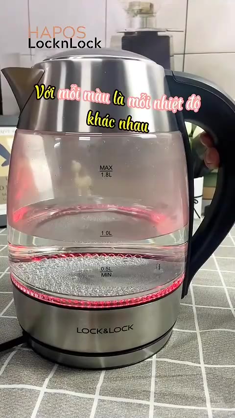 Ấm đun siêu tốc LocknLock EJK341 1.8L từ HAPOS