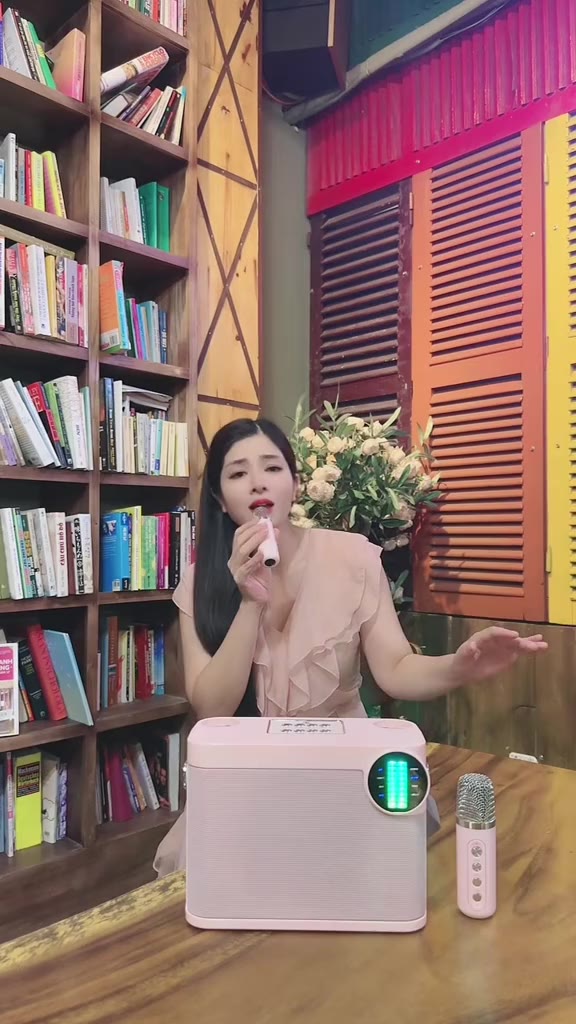 Loa bluetooth karaoke kèm 2 mic JVJ YS-210 Không dây, kèm 02 mic công suất lớn 20W-Bảo hành 06 Tháng | BigBuy360 - bigbuy360.vn