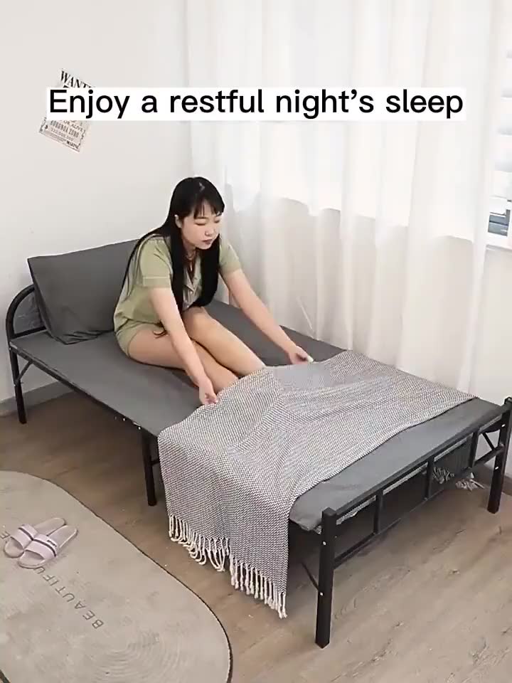 HEINO【HÀNG MỚI】Giường Gấp Khung Thép Đa Năng 400kg - Gấp Gọn Tiết Kiệm Diện Tích Dự Phòng Khách Tạm | BigBuy360 - bigbuy360.vn