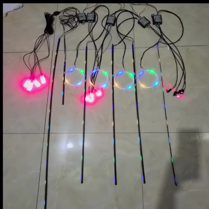 LED Viền Nội Thất Ô Tô Magic 22 Chi Tiết