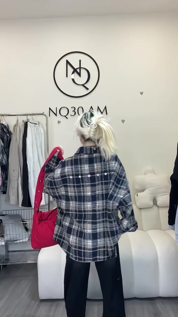 Áo Khoác Sơ Mi Flannel NQ30 Nỉ Dạ Có Nón Và Không Nón Tay Dài Form Rộng Nam Nữ Unisex | BigBuy360 - bigbuy360.vn