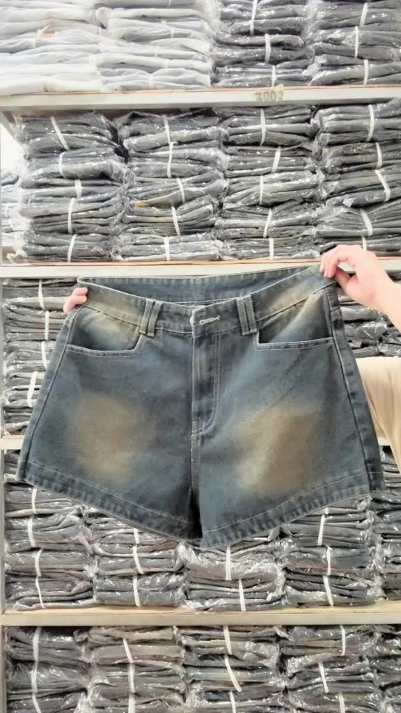 Quần Short Jean Nữ Form Chữ A Bigsize 40–85kg Lưng Cao Che Khuyết Điểm MS1088 – 2KJeans | BigBuy360 - bigbuy360.vn