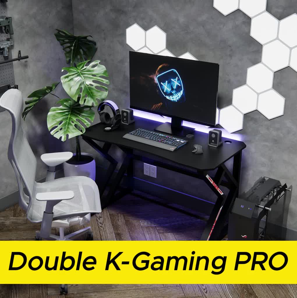 Bàn Làm Việc, Bàn Gaming, chân double K,X nhiều phiên bản, mặt gỗ  thiết kế cá tính, chịu tải tốt. | BigBuy360 - bigbuy360.vn