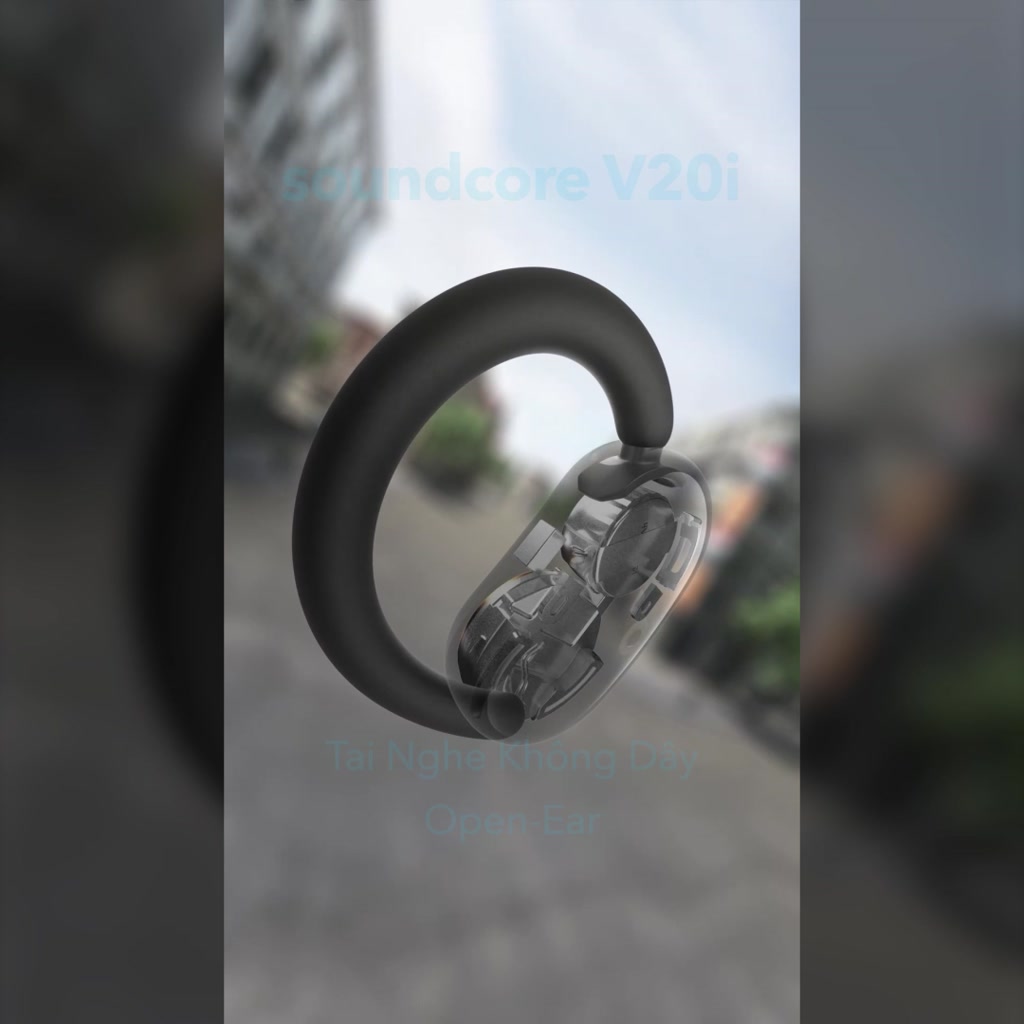 Tai nghe bluetooth Open-Ear soundcore V20i thiết kế mở | Siêu gọn nhẹ | Chống nước và bụi IP55 | Tích hợp phiên dịch | BigBuy360 - bigbuy360.vn