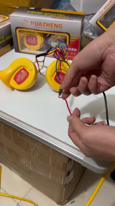 Combo 10 Bộ Còi ngân ô tô xe máy 12V 24V HUAZHENG