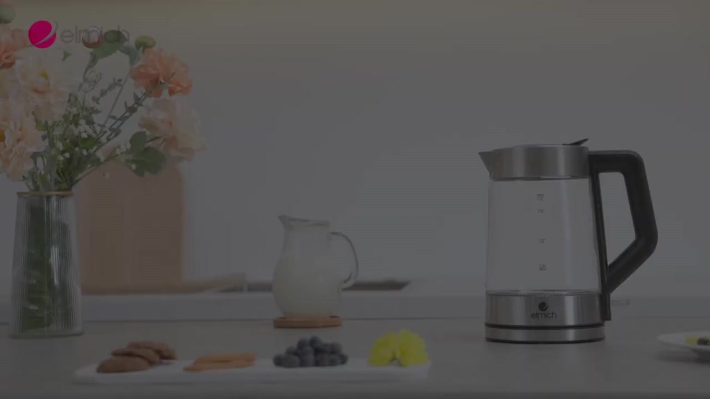 Ấm Đun Nước Siêu Tốc Thuỷ Tinh Elmich KEE-8458