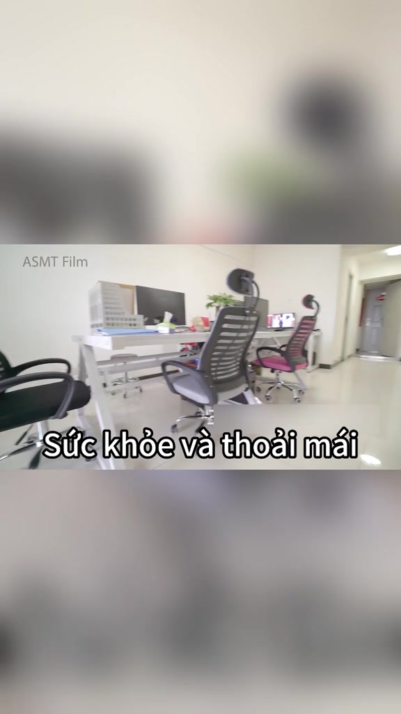 Ghế Xoay Văn Phòng Tựa Đầu, Ghế Văn Phòng Chân Xoay Lưng xương cá, ngả lưng gật gù, thư giãn êm ái - | BigBuy360 - bigbuy360.vn