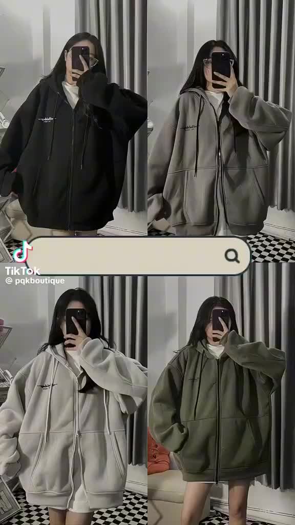Áo khoác nỉ NOTBADCHOICE Dây Kéo Hai Chiều Phá Cách Hot Trend- Áo Hoodie Zip Nỉ Unisex Form Rộng | BigBuy360 - bigbuy360.vn