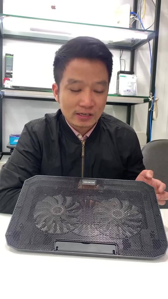Đế Tản Nhiệt Laptop N99 COOLING PAD cho laptop từ 17 inch trở xuống- Loại Cao Cấp, 1 Fan/ 2 Fan , Đế Nâng 45 Độ HOT | BigBuy360 - bigbuy360.vn