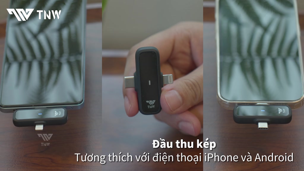 TNW A13 Micro Thu âm Không Dây Khử Tiếng Ồn Dùng Micro Livestream Micro Không Dây Cài Áo Thu Âm | BigBuy360 - bigbuy360.vn