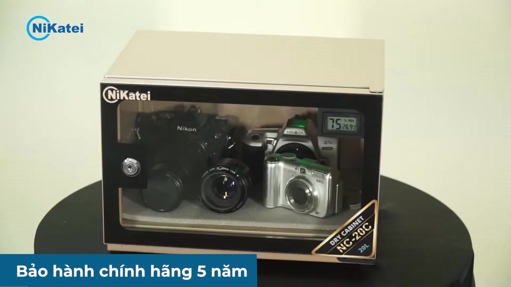 Tủ hút ẩm máy ảnh 20 Lít NIKATEI