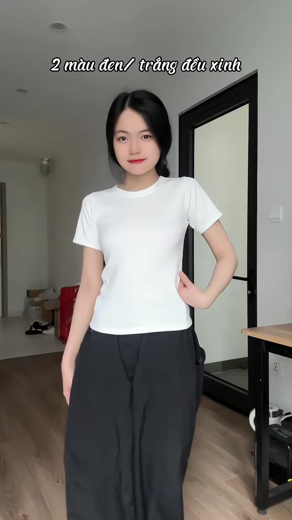Áo Thun Nữ Babytee BASIC TRƠN Ôm Body Chất Tăm Cotton Dầy Dặn Co Giãn Vải Siêu Mát MA811 | BigBuy360 - bigbuy360.vn