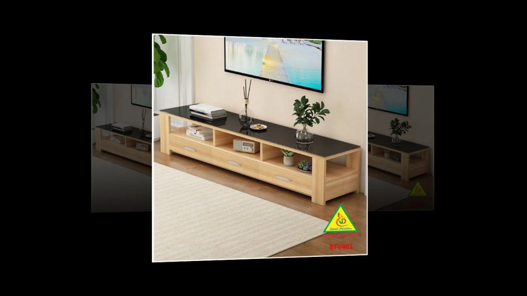 Kệ tivi để sàn bằng gỗ hiện đại BTV401