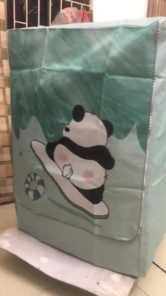 Áo trùm máy giặt cửa ngang cửa trước (vải dù vải da siêu bền)