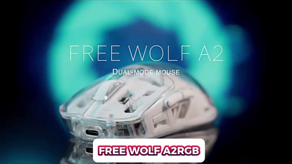 Chuột Không Dây Bluetooth Free Wolf A2 LED RGB 2 Mode Chip Original 3212 Siêu Mượt Chuyên Game | BigBuy360 - bigbuy360.vn