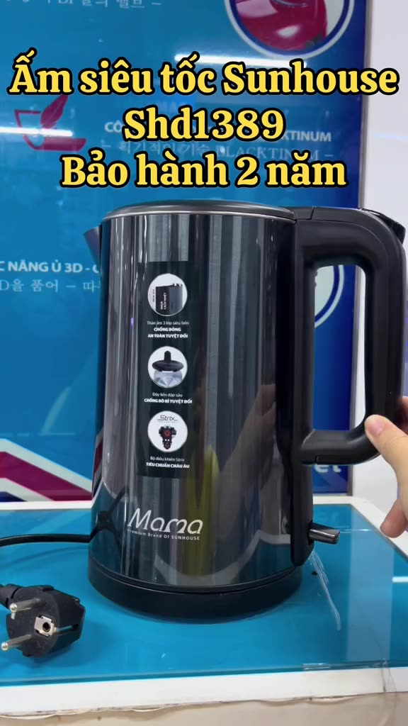 Top 8 Ấm Siêu Tốc Sunhouse Mama Đáng Mua Nhất Năm 2026