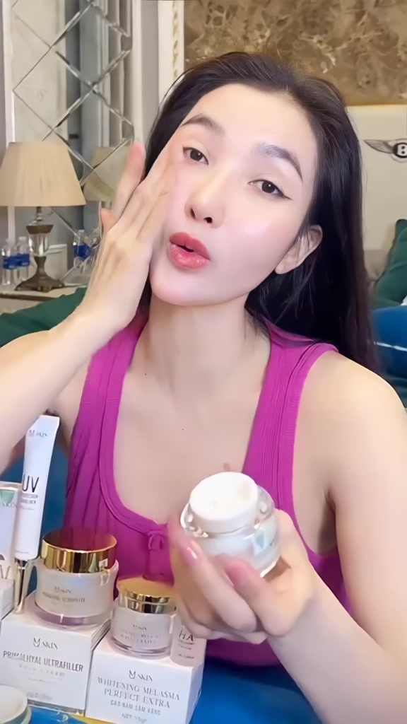 MQ Skin Sâm Vàng 4 món Kem face 20g, Cao nám 15g, Serum 10ml, Chống nắng 20ml | BigBuy360 - bigbuy360.vn