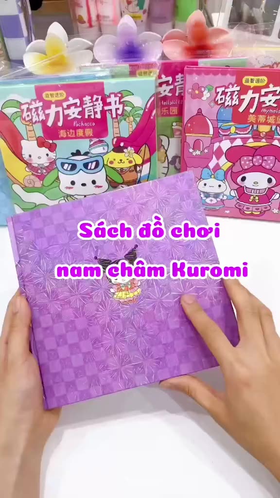 [MUA 3 TẶNG 2] Đồ chơi nam châm hoạt hình size to 18cm Buka