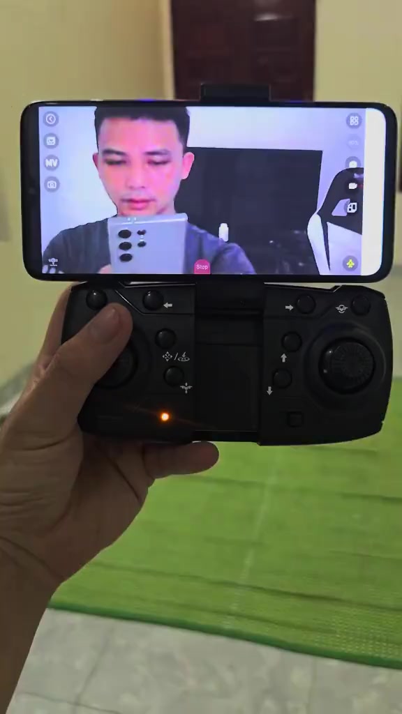 Plycam mini F198 Pro, Máy Bay Điều Khiển Từ Xa 4 Cánh Flycam Cao Cấp 2 Camera, Pin Lithium 1800mAh | BigBuy360 - bigbuy360.vn
