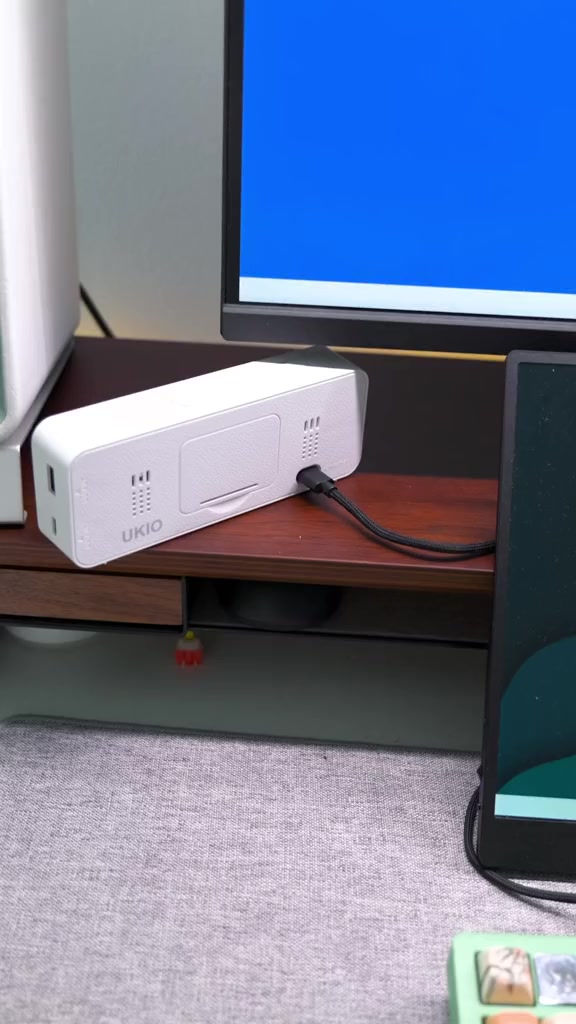 Đồng hồ led để bàn báo thức UKIO màn hình LCD cao cấp đo nhiệt độ , ngày, tháng | BigBuy360 - bigbuy360.vn