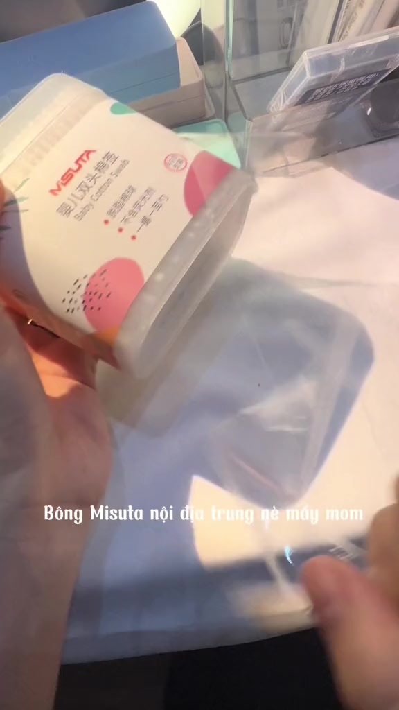 Tăm bông cho bé sơ sinh Misuta