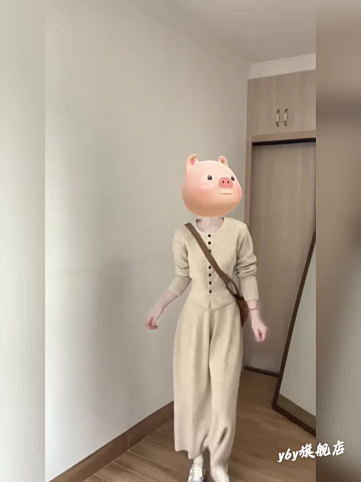 OUDAIXIU Set đồ nữ set áo kiểu  Ấm chic xinh Mùa đông WCS2490PIN 37Z240912 | BigBuy360 - bigbuy360.vn