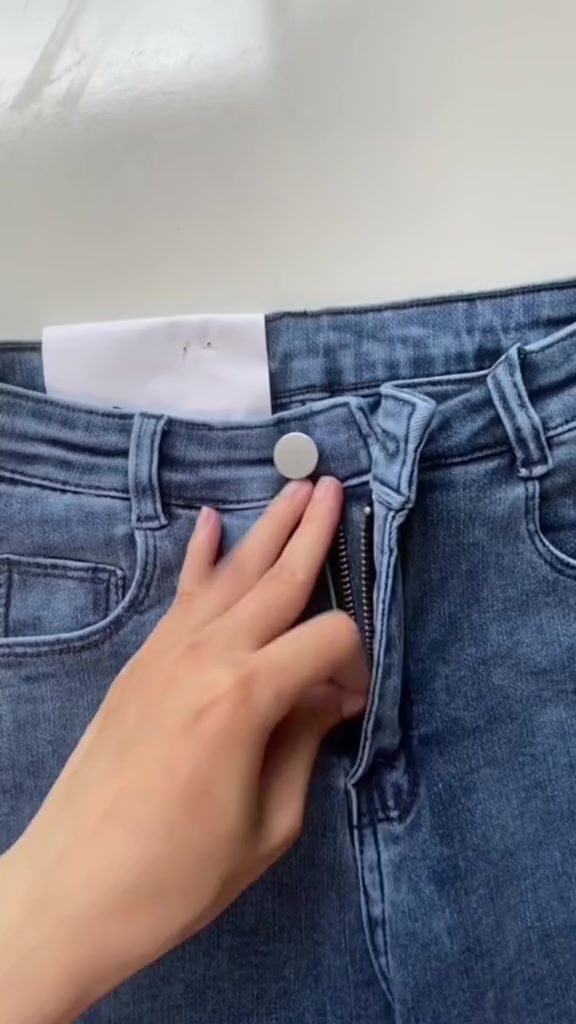 Quần Jean Skinny Nữ Dáng Ôm MIAA Lưng Siêu Cao Trơn Basic  , quần bò ống bó co giãn form dài phong cách trẻ trung | BigBuy360 - bigbuy360.vn