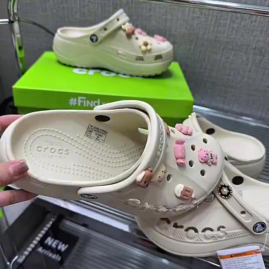 Dép Crocs nữ BAYA PLATFORM CLOGS Xăng Đan Đế Xuồng Cao 5P , Giày Sục Crocs sandal Đi Biển Giày Chống Trượt Hàng Cao Cấp | BigBuy360 - bigbuy360.vn