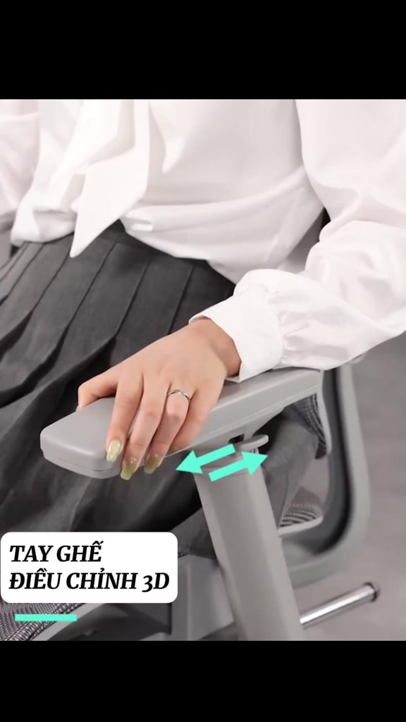 Ghế Xoay Công Thái Học CTH-19-LXR RESDANI,Tựa Lưng Thay Đổi Linh Hoạt, Thiết Kế Bảo Vệ Cột Sống Ngả Lưng 135 Độ | BigBuy360 - bigbuy360.vn