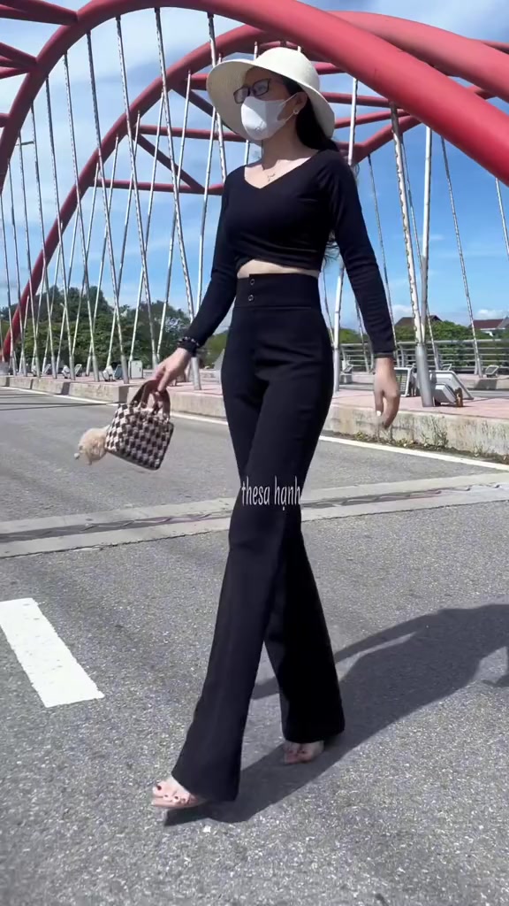 Quần Ống Loe Chất Tuyết Mưa Loại 1 Hàng Đẹp Dễ Phối Đồ Mặc Đi Học Đi Làm Đi Chơi | BigBuy360 - bigbuy360.vn