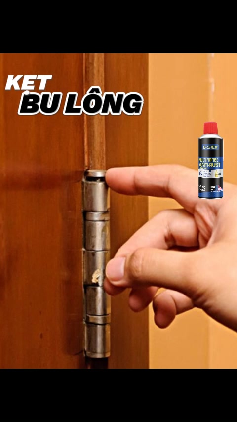 Dầu Tẩy Rỉ Sét Và Bôi Trơn Đa Dụng D-Chem Anti Rust 450ml-380g Bảo Dưỡng Xe Cộ Mối Nối Kim Loại