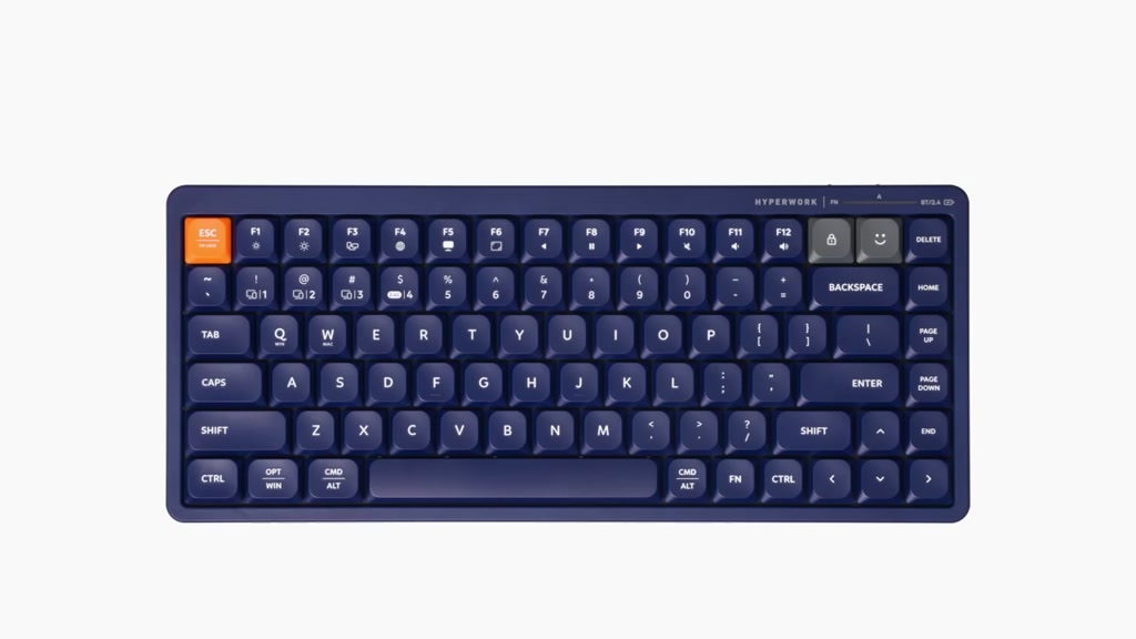 Bàn phím không dây HyperWork SilentKey Mini TS01M (Hàng Chính Hãng) | BigBuy360 - bigbuy360.vn
