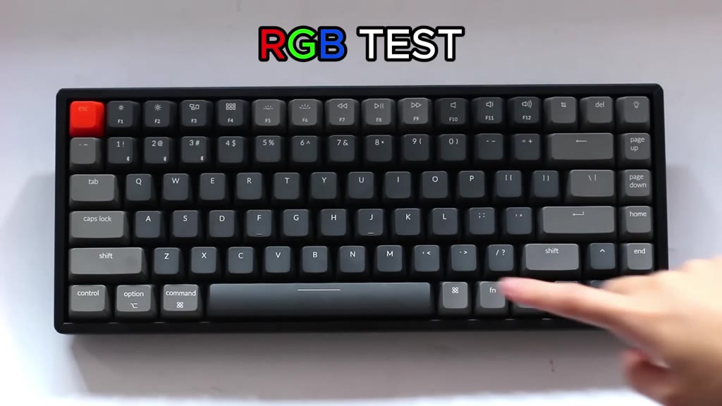 Bàn Phím Cơ không dây KEYCHRON - Keychron Aluminum Frame RGB Hotswap, hàng zin like new, BH 6 tháng | BigBuy360 - bigbuy360.vn