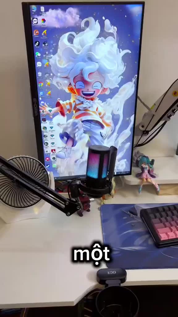 Micro Thu Âm Livestream Chuyên Nghiệp ShouFei ME6S Lọc Tạp Âm, LED RGB, Thu Âm 360° Cho Pc Laptop | BigBuy360 - bigbuy360.vn