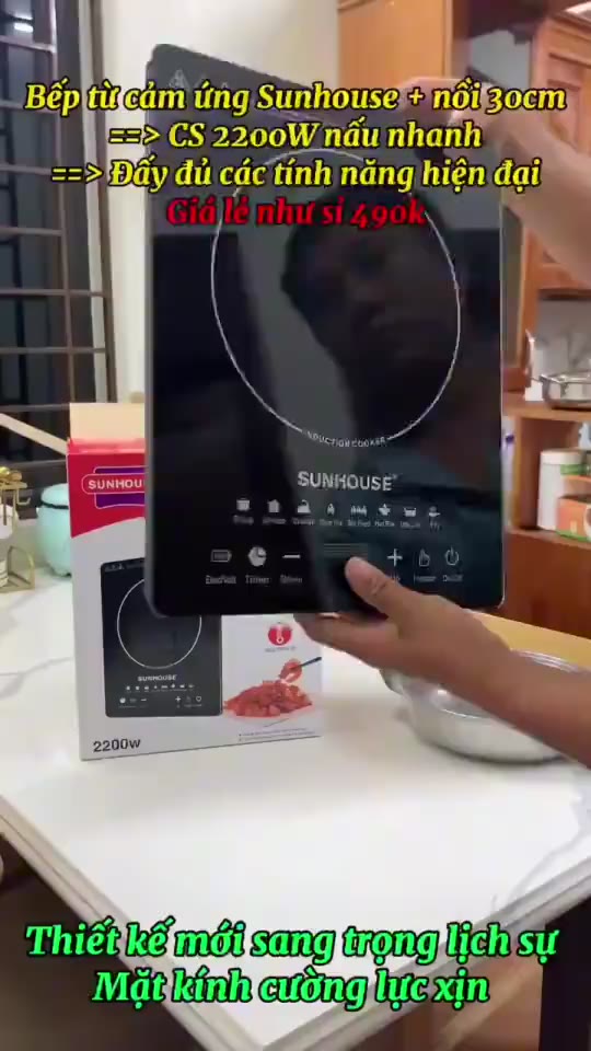 Bếp từ Cảm Ứng Sunhouse Cao Cấp