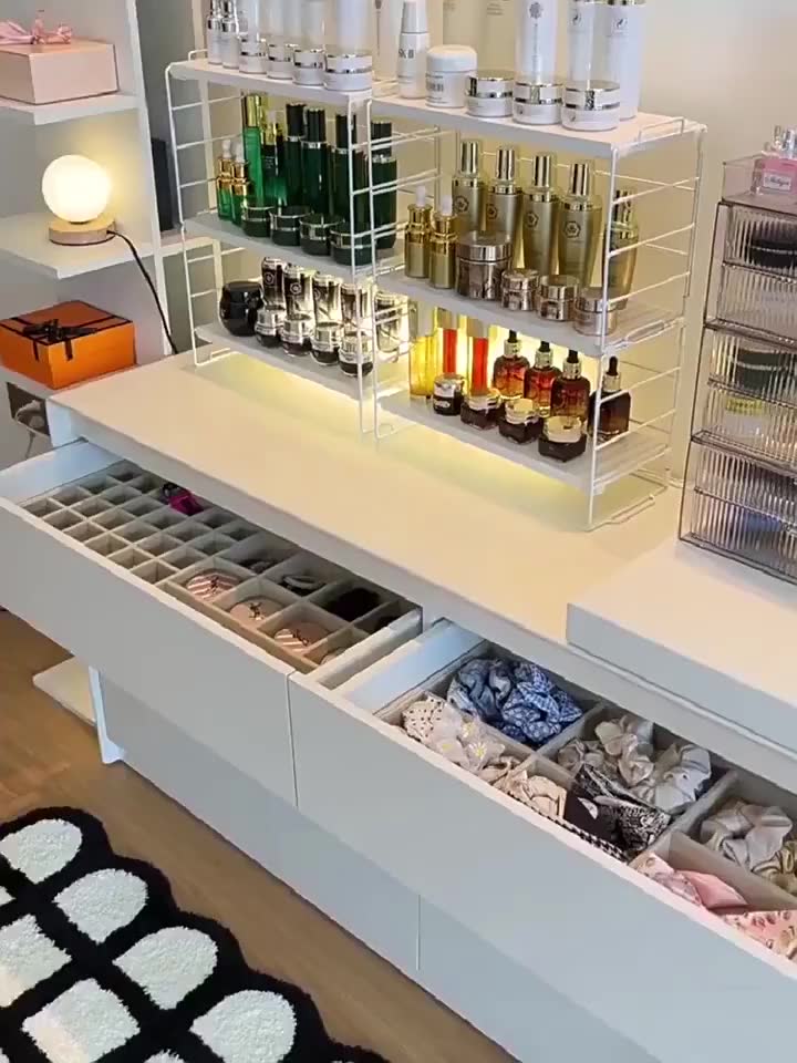 MY Bàn làm việc bàn trang điểm Bàn Phấn thông minh kết hợp, tủ ngăn kéo đa năng để đồ tủlưu trữ | BigBuy360 - bigbuy360.vn